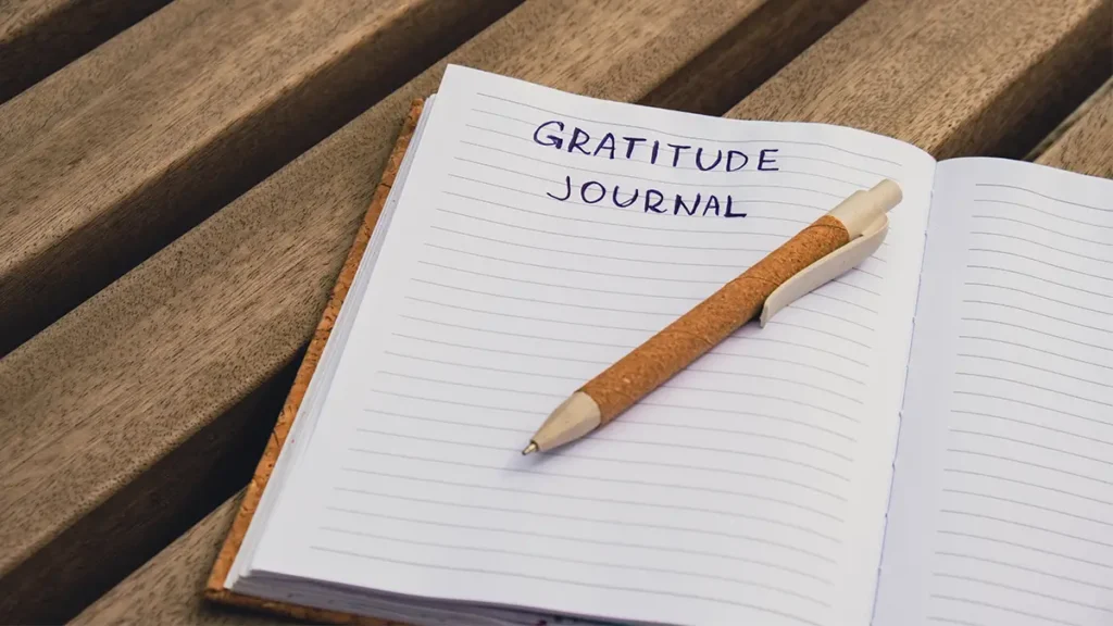 gratitude list for intentional living